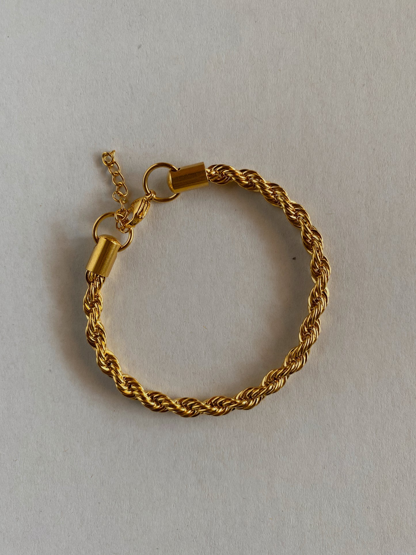 Kiki Rope Bracelet | 18k Gold Plated