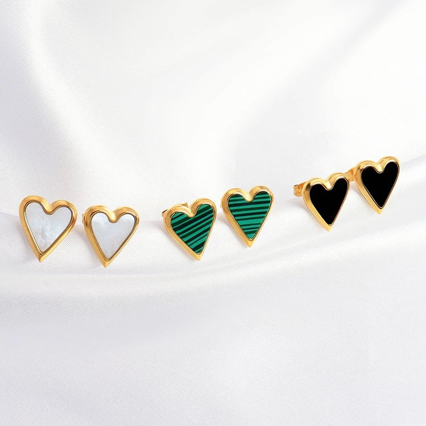 143 Stud Earrings