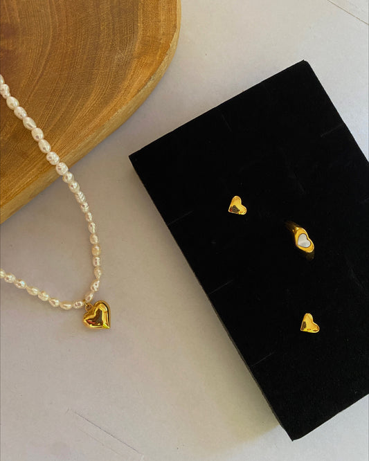 Amor Stud Earrings