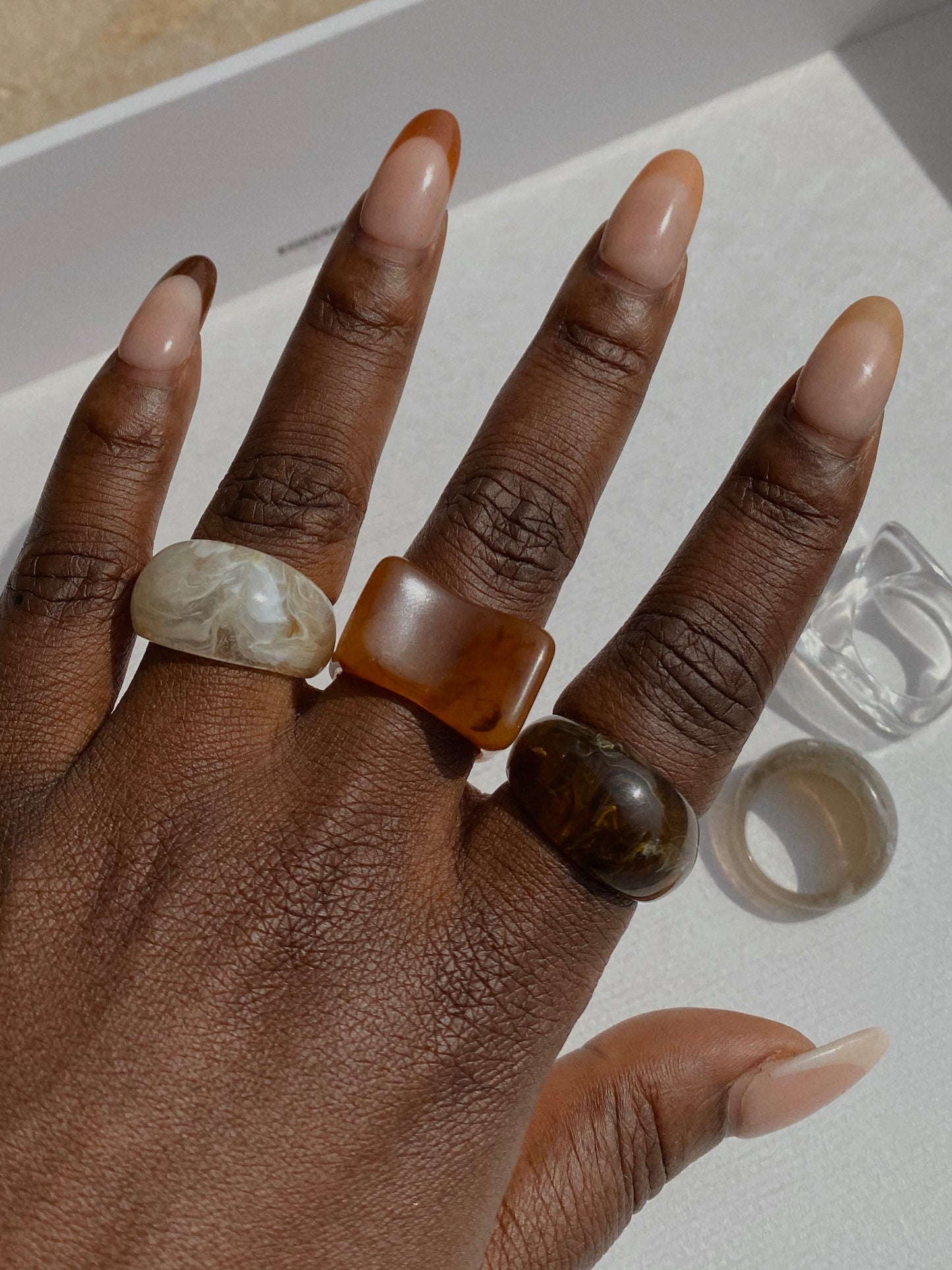 Dome Resin Ring