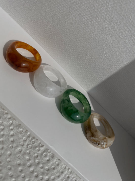 Dome Resin Ring