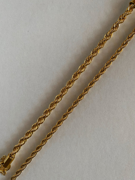 Kiki Rope Bracelet | 18k Gold Plated