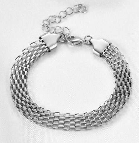 Mesh Bracelet | Silver