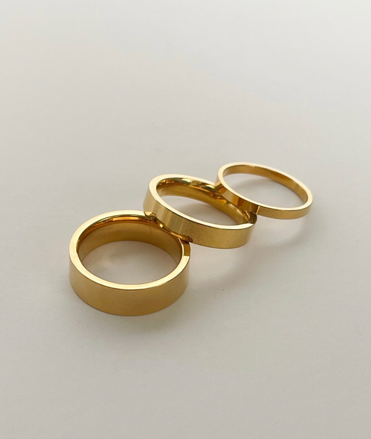 Minimalist Stacking Ring | 18k Gold Plated