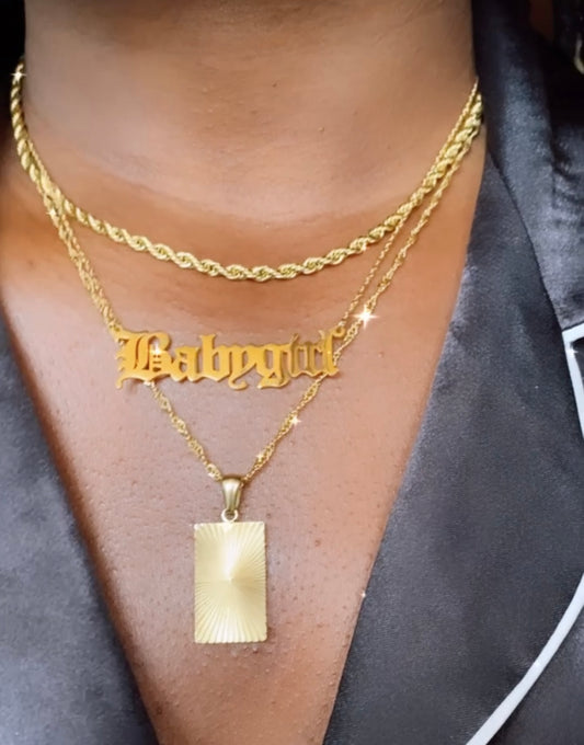 Jo Sunburst Necklace | 18k Gold Plated