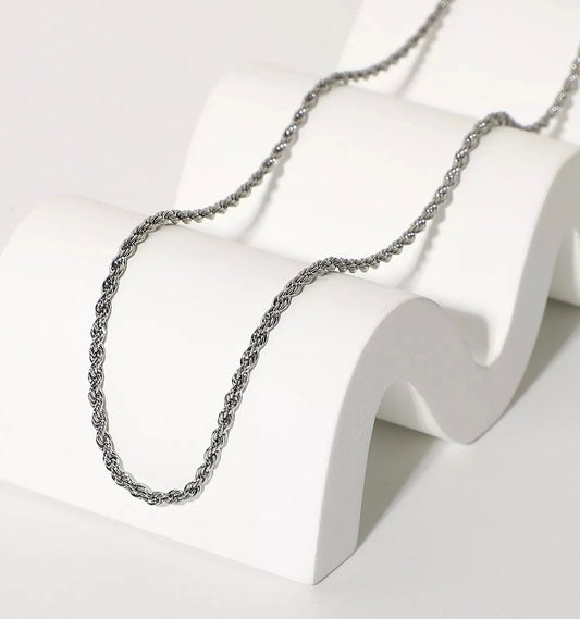 Kiki Necklace 3mm Silver